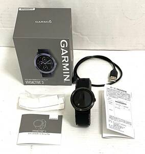 4421163　GARMIN　ガーミン　スマートウォッチ　VIVOACTIVE3　GPS内蔵　防水性能　腕時計