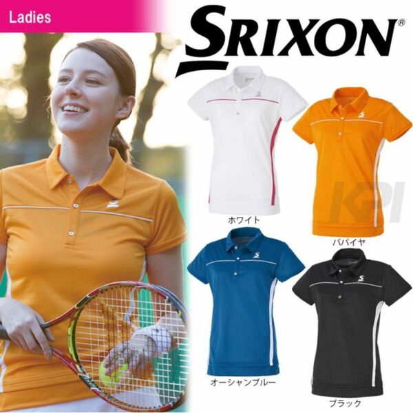 SRIXON DUNLOP テニス　ユニフォーム　ブラック　ゲームシャツ