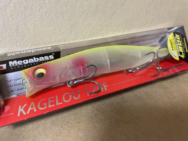 メガバス 限定 カゲロウ 124f (SP-C)VANISHING LEMON バニシングレモン オリカラ Megabass kagelou 検 100 125