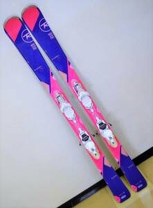 144cm女性向け ROSSIGNOL TEMPTATION 80 125-80-114 調整ビン付対応ソール長261-327mm ロシニョール テンプテーション ウィメンズ