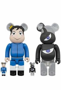 BE@RBRICK 王様ランキング ボッジ & カゲ 100％ & 400％ (4PCS SET) medicom toy ベアブリック メディコムトイ