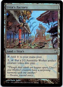 FOIL/ウルザの工廠/Urza's Factory/時のらせん/英語版/MTG１枚 [FC]