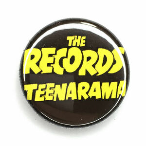 25mm 缶バッジ The records Teenarama Power Pop パワーポップ Punk パンク Garage ガレージ