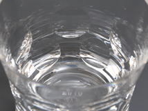 BACCARAT バカラ「ベルーガ BELUGA」グラス２客セット 専用箱 タンブラー クリスタルガラス フランス 西洋美術 ガラス工芸　z1120s_画像7