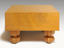 榧の木 正目 囲碁 碁盤 厚さ：１４．５㎝ 天然木 木工芸 その他　　b6743s_画像4