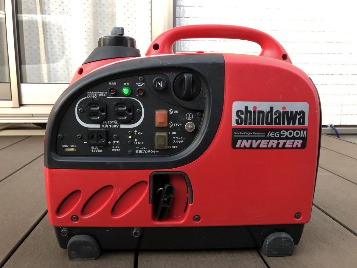 ☆ぱーしもんさん専用☆新ダイワインバータ発電機 IEG900M 防災関連