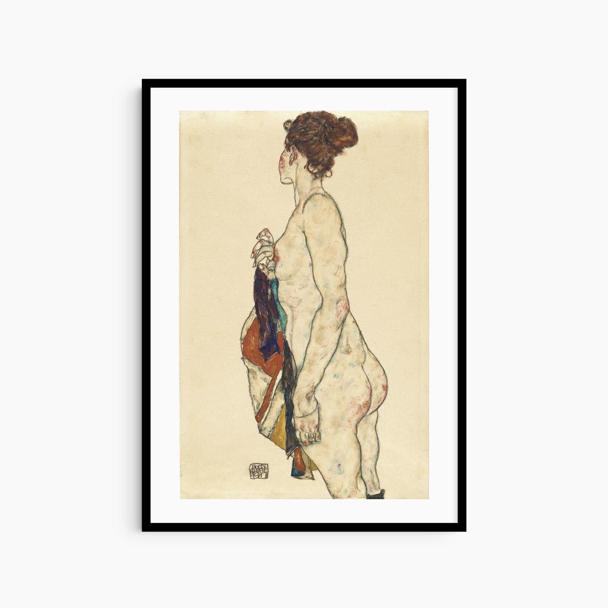 Egon Schiele Egon Schiele Expresionismo Pintura abstracta Pintura de bellas artes Cartel Arte vintage Arte moderno Cartel Arte contemporáneo Interior, impresos, póster, otros