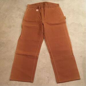 Carhart Carhartt Vintage 40S Deadstock с Flasher Deadstock Double Clinter Pants 42 × 32 Brown Duck USA Работа