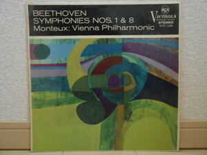 英RCA VICS-1148 モントゥー VPO ベートーヴェン 交響曲第1&8番