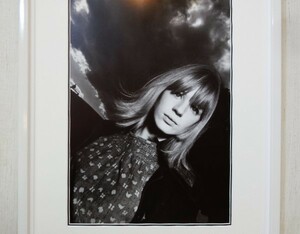 ma Lien n* face full / art Picture frame /1964/Marianne Faithfull/As Tears Go By/Born to Live/LGBTQ/ Pride /Pride/ monochrome 