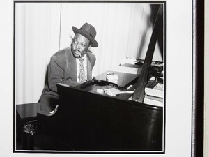 カウント・ベイシー/Murcury Recording 1957/アート ピクチャー 額装/Count Basie/ベイシー/ジャズ 喫茶 ベイシー/Swiftyの譚/モノクロ