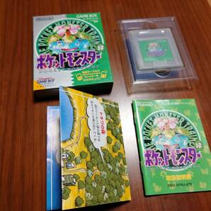 ポケットモンスター 緑 ゲームボーイ カセット 中古品 動作未確認の画像2