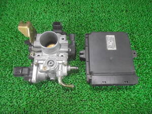  Lapin ABA-HE21S engine computer -& throttle body #4 type /K6A(NA)/4AT/4WD/33921-75HB0# HF21S Miyagi ~(HE559)E-04. size :A