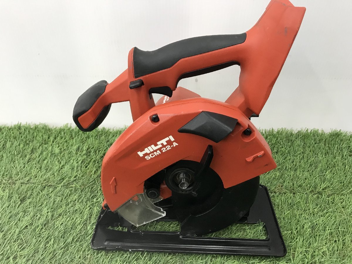 HILTIヒルティ充電式金属切断用丸ノコSCM22a本体のみ | tspea.org