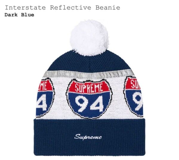 Supreme Interstate Reflective Beanie