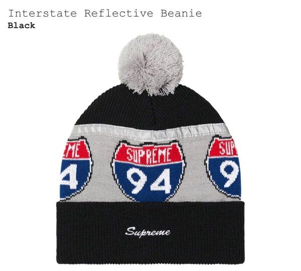 Supreme Interstate Reflective Beanie