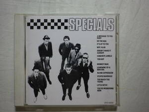 『The Specials/The Specials(1980)』(1989年発売,CP21-6058,1st,廃盤,国内盤,歌詞対訳付,Too Much Too Young,Terry Hall,80's)