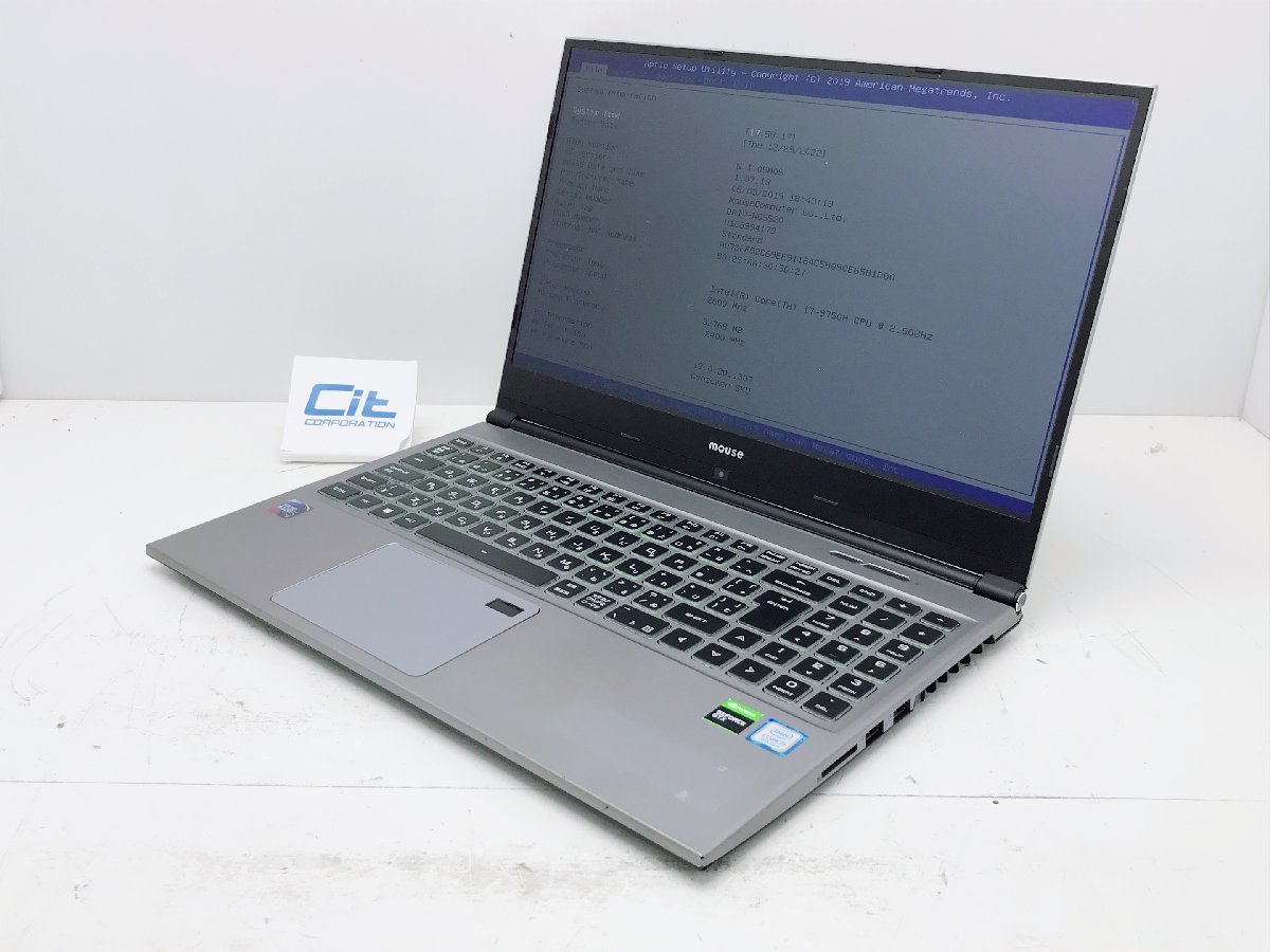 ヤフオク! -「9750h」(マウスコンピューター) (ノートブック、ノート