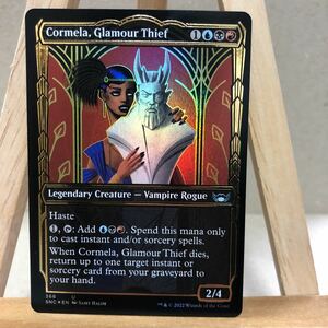 MTG EN 【箔押し・Foil】《妖艶な泥棒、コルメラ/Cormela, Glamour Thief》ニューカペナの街角 マジック・ザ・ギャザリング クリーチャー