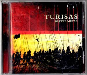 Used CD 輸入盤 チュリサス Turisas 『バトル・メタル』 - Battle Metal (2009年リイシュー)全12曲+ボーナストラック3曲 アメリカ盤
