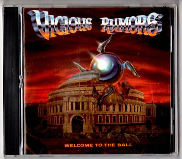 Used CD 輸入盤 ヴィシャス・ルーマーズ Vicious Rumors『ウェルカム・トゥ・ザ・ボール』- Welcome to the Ball (1991年)全11曲アメリカ盤