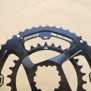 【送料無料】新品 gearoop KOM CHALLENGER 46/30T チェーンリング 11速 SRAM ダイレクトマウントの画像3