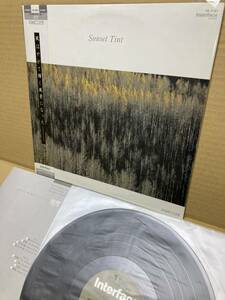 PROMO! beautiful record LP with belt! inside . one Keiichi Oku / Sunset Tint afterglow Interface YF-7107 sample record NEW AGE AMBIENT SAMPLE 1986 JAPAN 1ST PRESS OBI