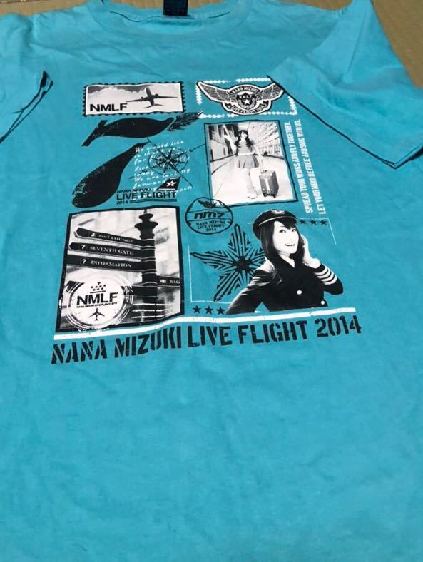 本日の目玉 191 水樹奈々 LIVE FEVER 2009 Tシャツ hirota.com.br