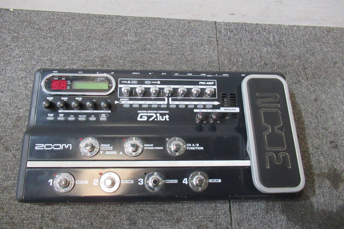 柔らかい ZOOM G7.1ut マルチエフェクター - エフェクター