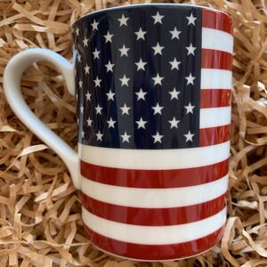 RALPH LAUREN Ralph Lauren american flag Vintage mug Ralf POLO boxed rare celebration new life present unused new goods 