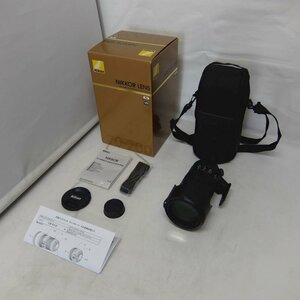 美品 Nikon AF-S 70-200mm 1:2.8E FL ED VR ズームレンズ/メーカーにてメンテナンス済【中古/動作品】*366750