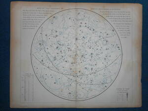  античный 1850 год примерно [mi Lunar звезда map ] звезда сиденье таблица запись, небо лампочка map, астрономия календарь . документ, звезда map, космос,Astronomy, Star map, Planisphere, Celestial atlas