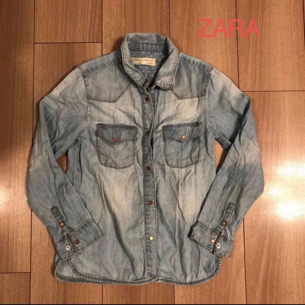 ZARA デニムシャツ 122cm