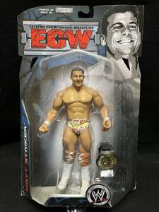 JAKKS：WWE ECW SERIES 3 マット・ストライカー w/ベルト（未開封品）