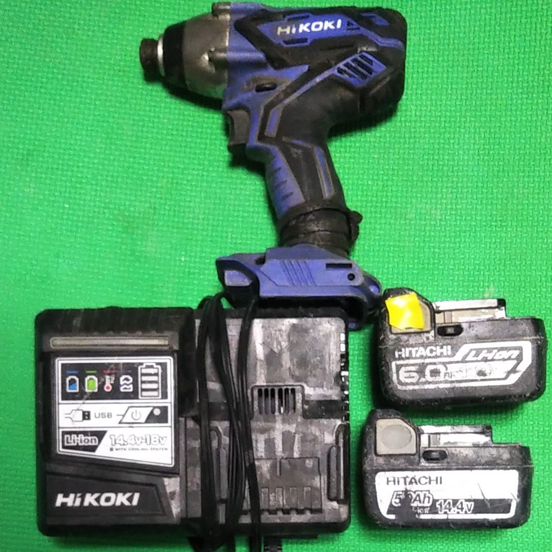 HiKOKI インパクトドライバ WH18DDL2 ハイコーキ 18v バッテリー1つ