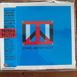 CHICKENFOOT チキンフット/III 帯付国内盤2nd 3Dメガネ付き/VanHalen,Deep Purple