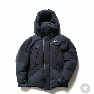 厳冬シーズンに1着！DOWN BENCH PARKA fcrb 22aw ブリストル　ダウン　黒X L