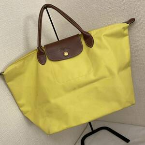 LONGCHAMP ロンシャン ルプリアージュ トートバッグ イエロー　NO.36