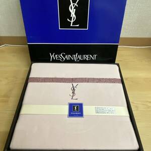 YVES SAINT LAURENT イヴサンローラン イブサンローラン コットン　ソフト　シーツ　ピンク