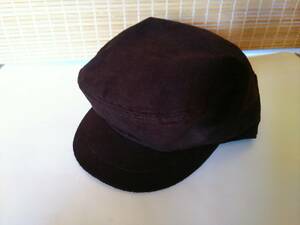 *L*Z*G кепка hunting cap темно-коричневый женский сделано в Японии *