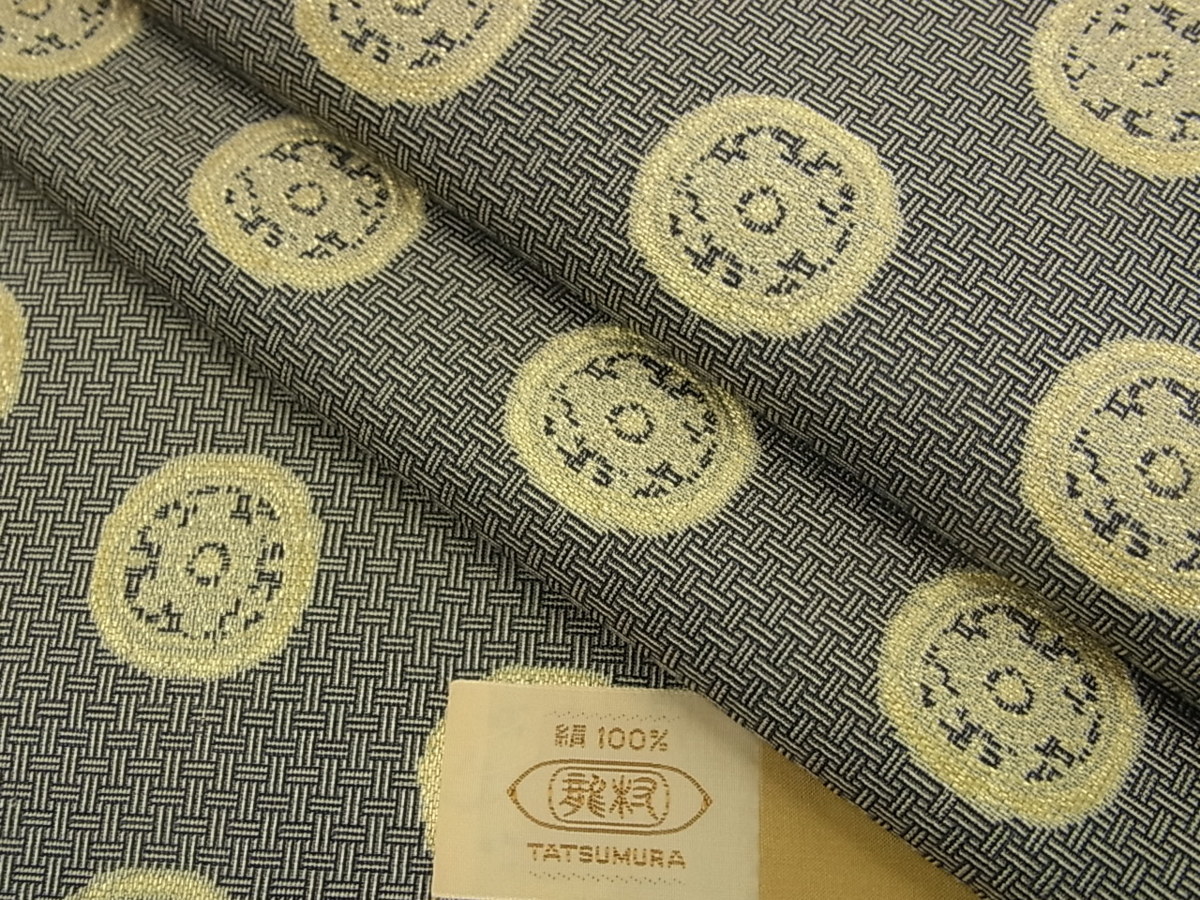 はこちら】 O-1219 袋帯 洒落帯 浦島太郎の世界 刺繍 玉手箱 亀 竜宮城