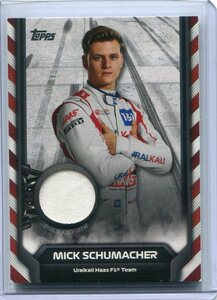 2021 Topps Formula 1Mick Schumacher F1 Relics 199枚限定