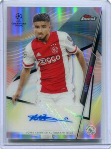 2020-21 Topps Finest UCL Chrome Auto 直筆サイン Naci Unuvar RC