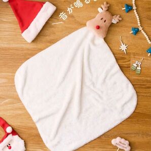 【今月のみ値下げ】 スリーコインズ クリスマス トナカイ付き ブランケット