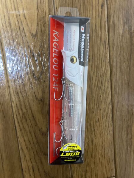 メガバス(Megabass) ミノー KAGELOU 124(カゲロウ124) ホワイトヘッド