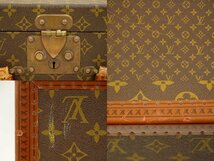 本物 ルイヴィトン LOUIS VUITTON LV モノグラム トランク アタッシュケース ハンドバッグ ブリーフケース ブラウン_画像4