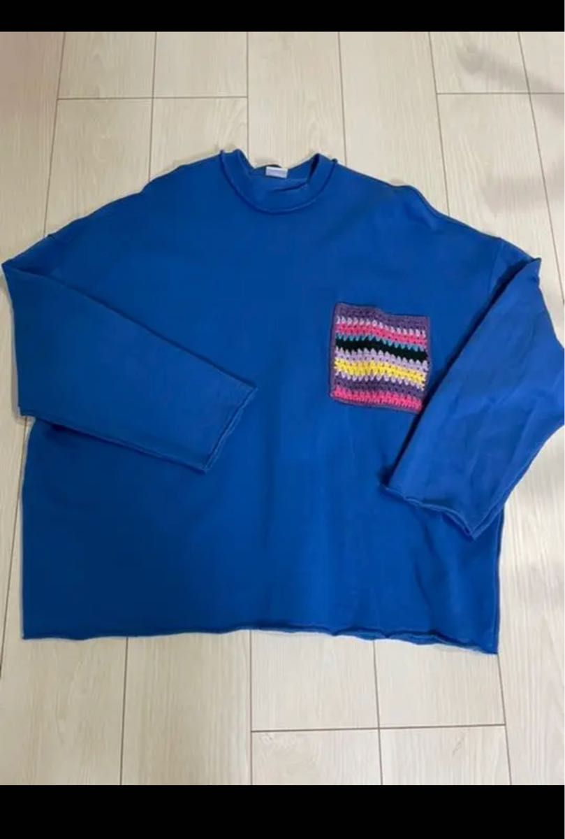 PayPayフリマ|【美品】ZARA ドリッピング柄スウェット SnowMan深澤 ...