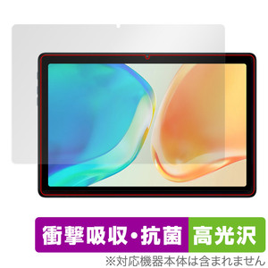 Teclast M40 Plus 保護フィルム OverLay Absorber 高光沢 for テクラスト タブレット M40プラス 衝撃吸収 高光沢 ブルーライトカット 抗菌