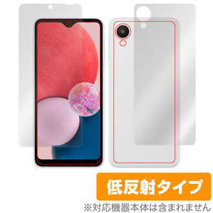 Samsung Galaxy A23 5G SC-56C SCG18 表面 背面 フィルム セット OverLay Plus サムスン ギャラクシー アンチグレア 反射防止 非光沢