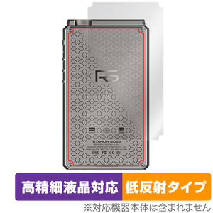 HiBy RS8 背面 保護 フィルム OverLay Plus Lite for 飯田ピアノ ハイビー RS8 本体保護フィルム さらさら手触り低反射素材